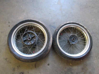 Roue avant et arrière avec jantes EXCEL pour Yamaha 600 XT - 2KF