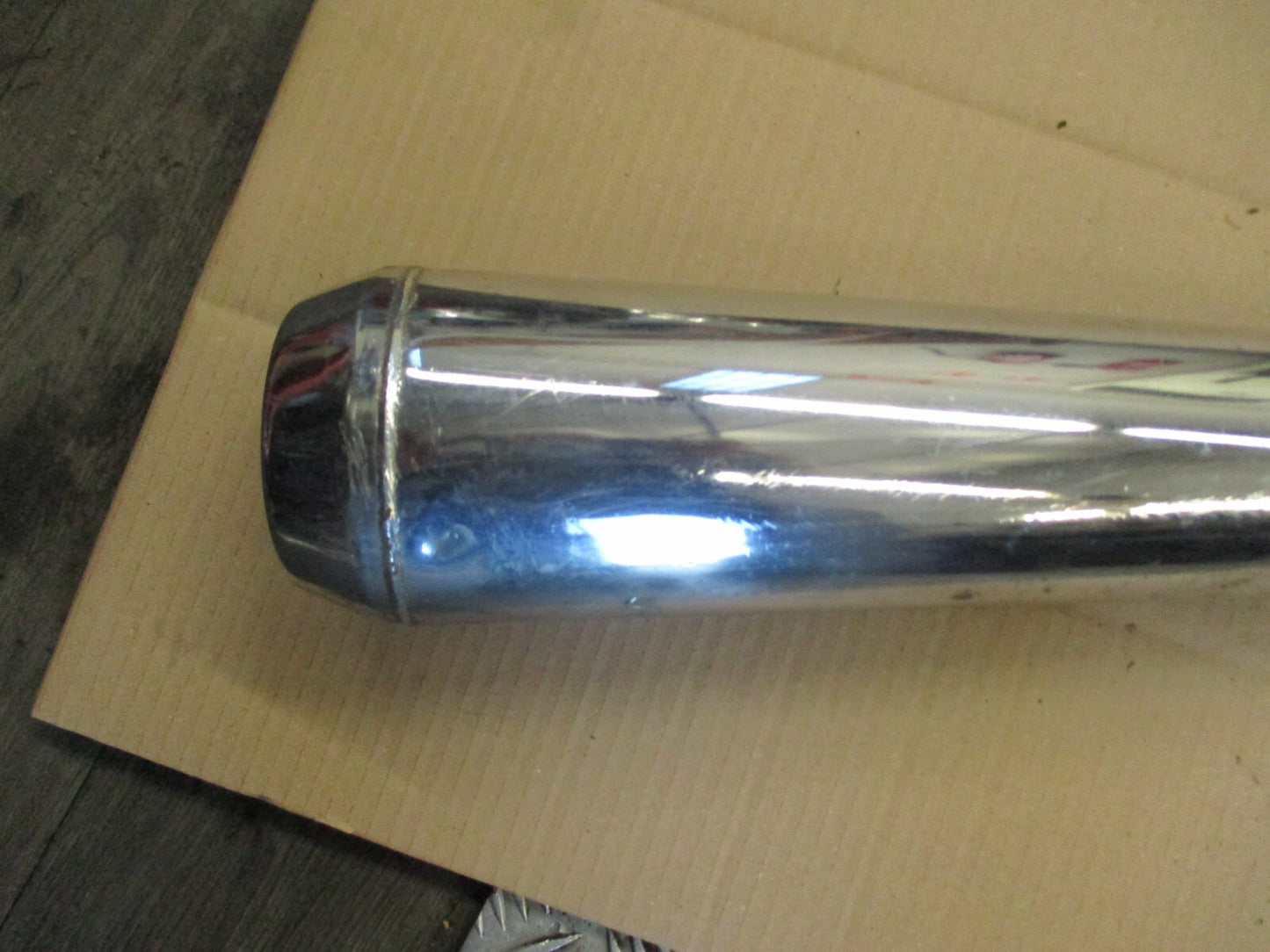 Pot d'échappement droit pour Honda 125 CM T - 1978 / 1981