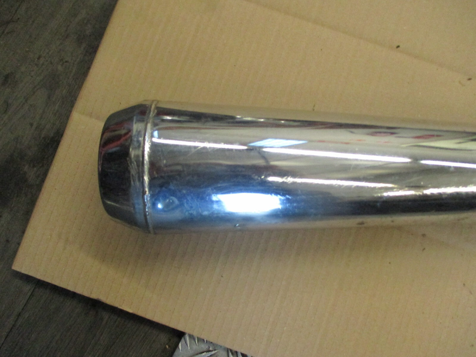 Pot d'échappement droit pour Honda 125 CM T - 1978 / 1981