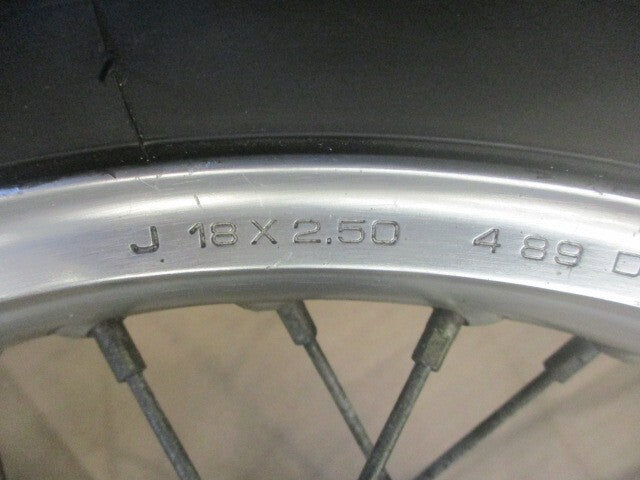 Roue arrière 2.50 x 18 pour Yamaha 600 XTZ Super Ténéré - 3AJ
