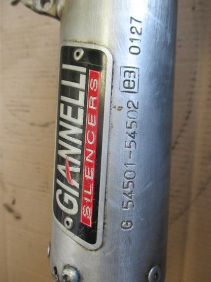 Pot de détente + silencieux GIANELLI pour Yamaha 125 DTR - DTRE