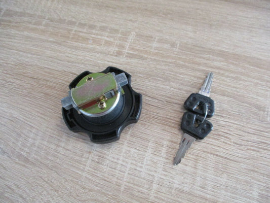 Bouchon à clé de réservoir d'essence NEUF pour Yamaha 125 TW - DE054 - Phase 2