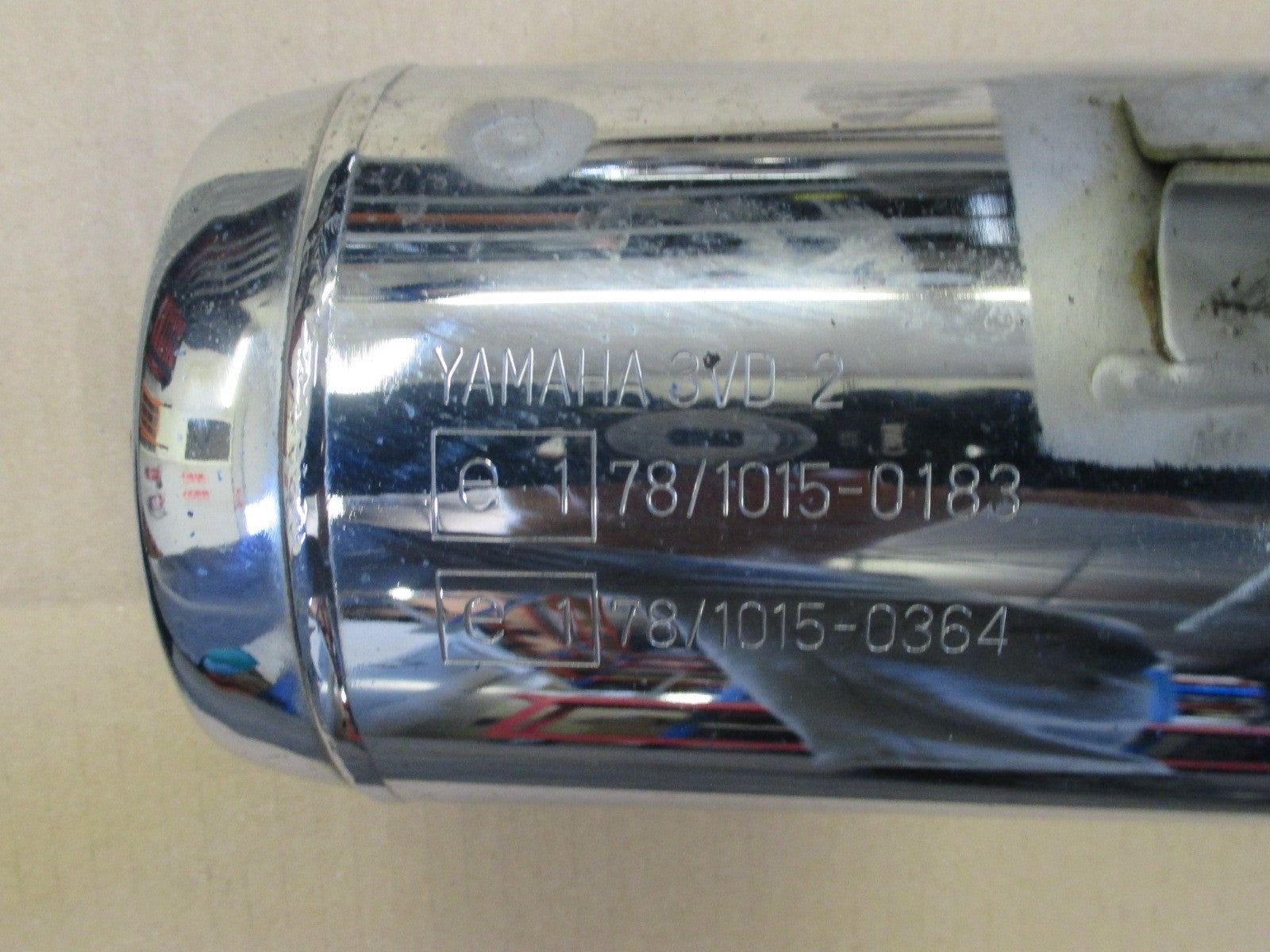 Silencieux d'origine + marmitte pour Yamaha 850 TDM - 3VD - 4TX