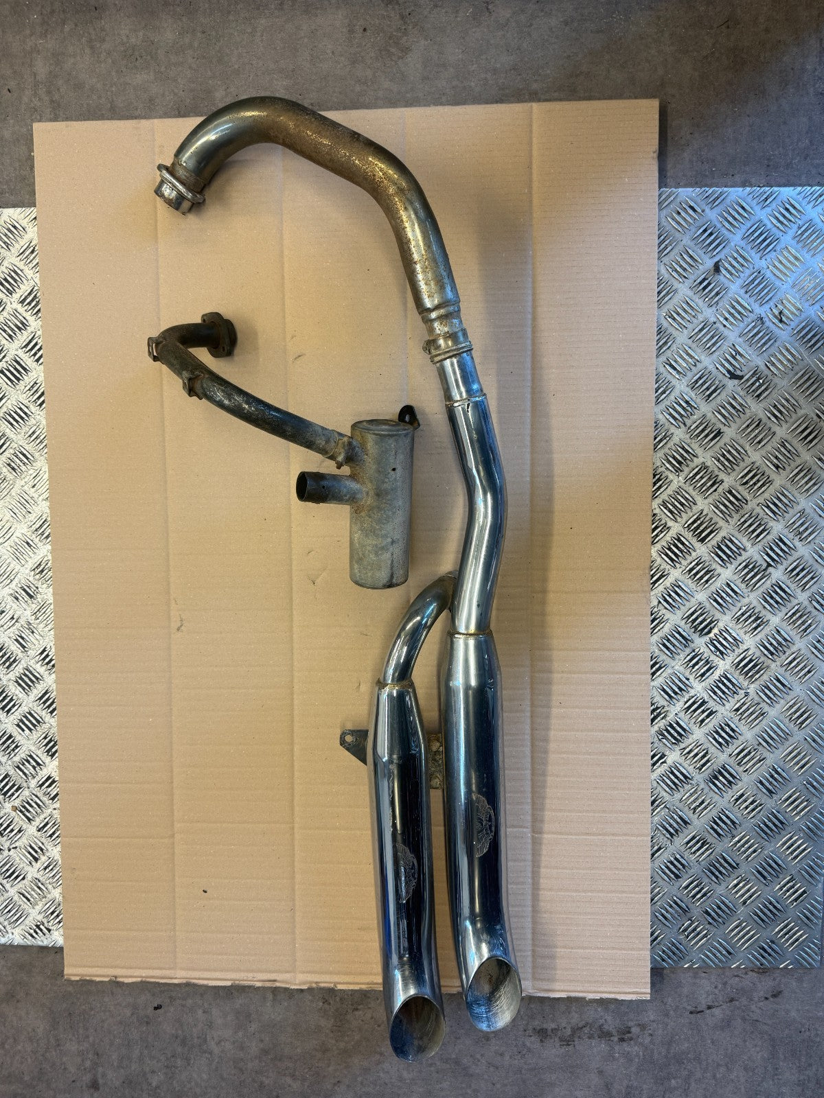 Pot d'échappement MARVING  pour Yamaha 535 XV Virago - 2YL
