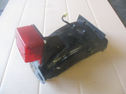 Garde boue arrière + feu pour Yamaha 125 SR - 10F