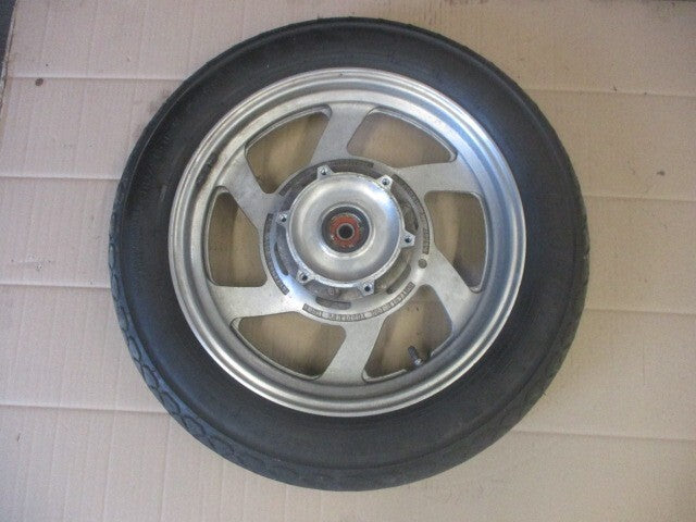 Roue avant avec pneu très peu roulé pour Yamaha 750 FZX - 2JE - 4AM
