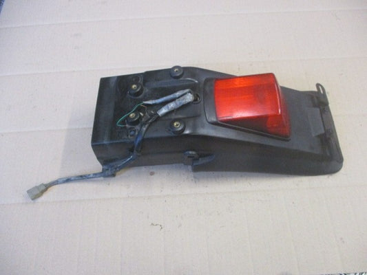 Garde boue arrière + feu + support de plaque pour Kawasaki 600 KLR - 650 KLR