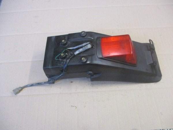 Garde boue arrière + feu + support de plaque pour Kawasaki 600 KLR - 650 KLR