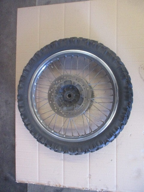 Roue arrière avec disque de frein et couronne pour Yamaha 125 DTR - DTRE