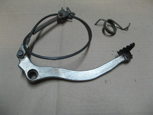 Pédale de frein + cable + ressort pour Kawasaki 600 650 KLR