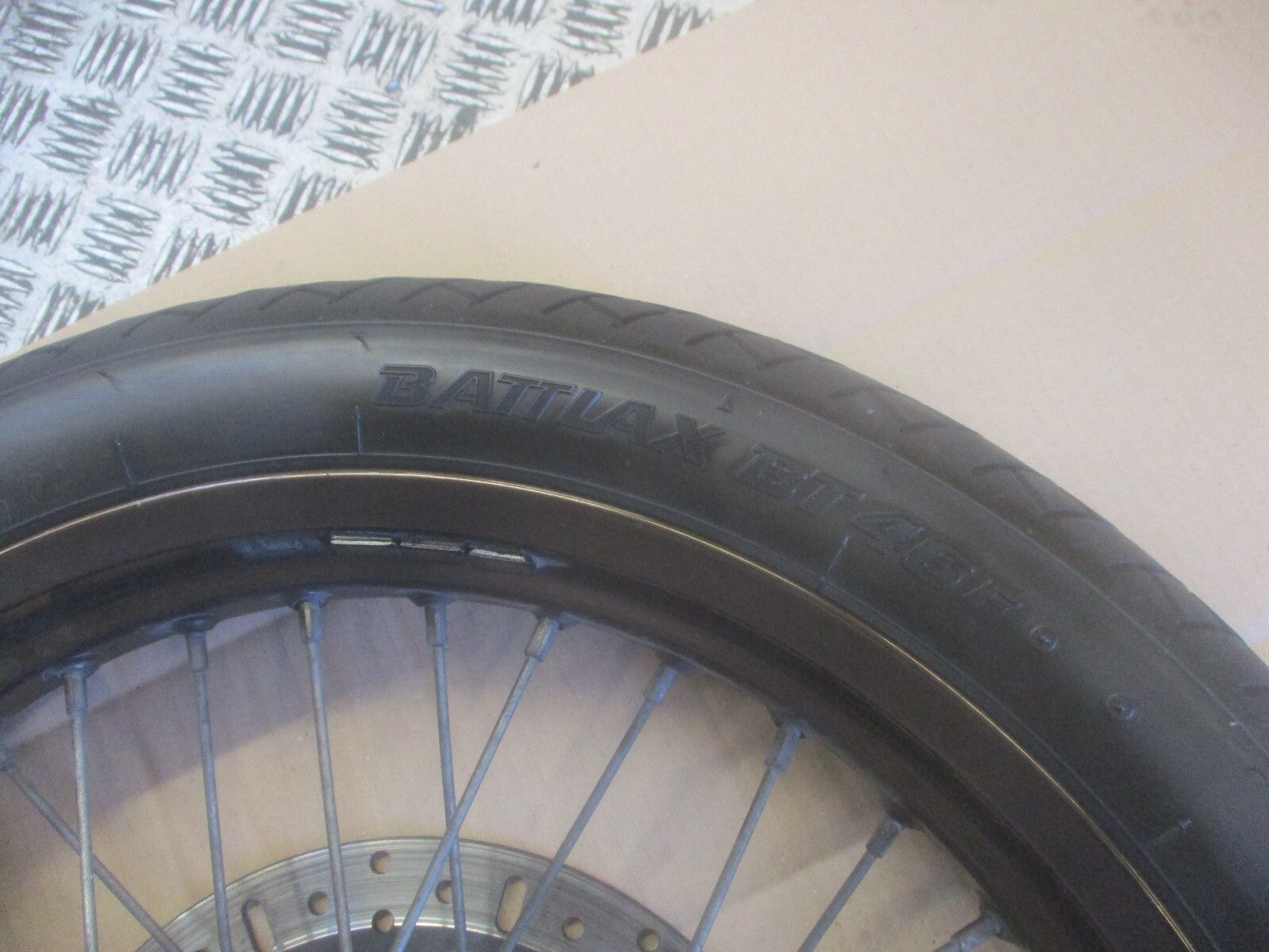 Roues avant et arrière + disques pour Suzuki 650 XF Freewind