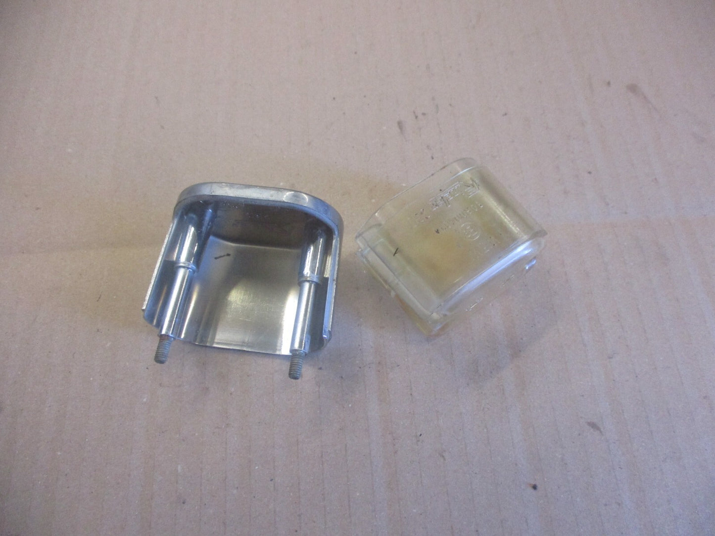Cache et vitre feu de plaque pour Honda 125 Rebel - JC24A - JC26A