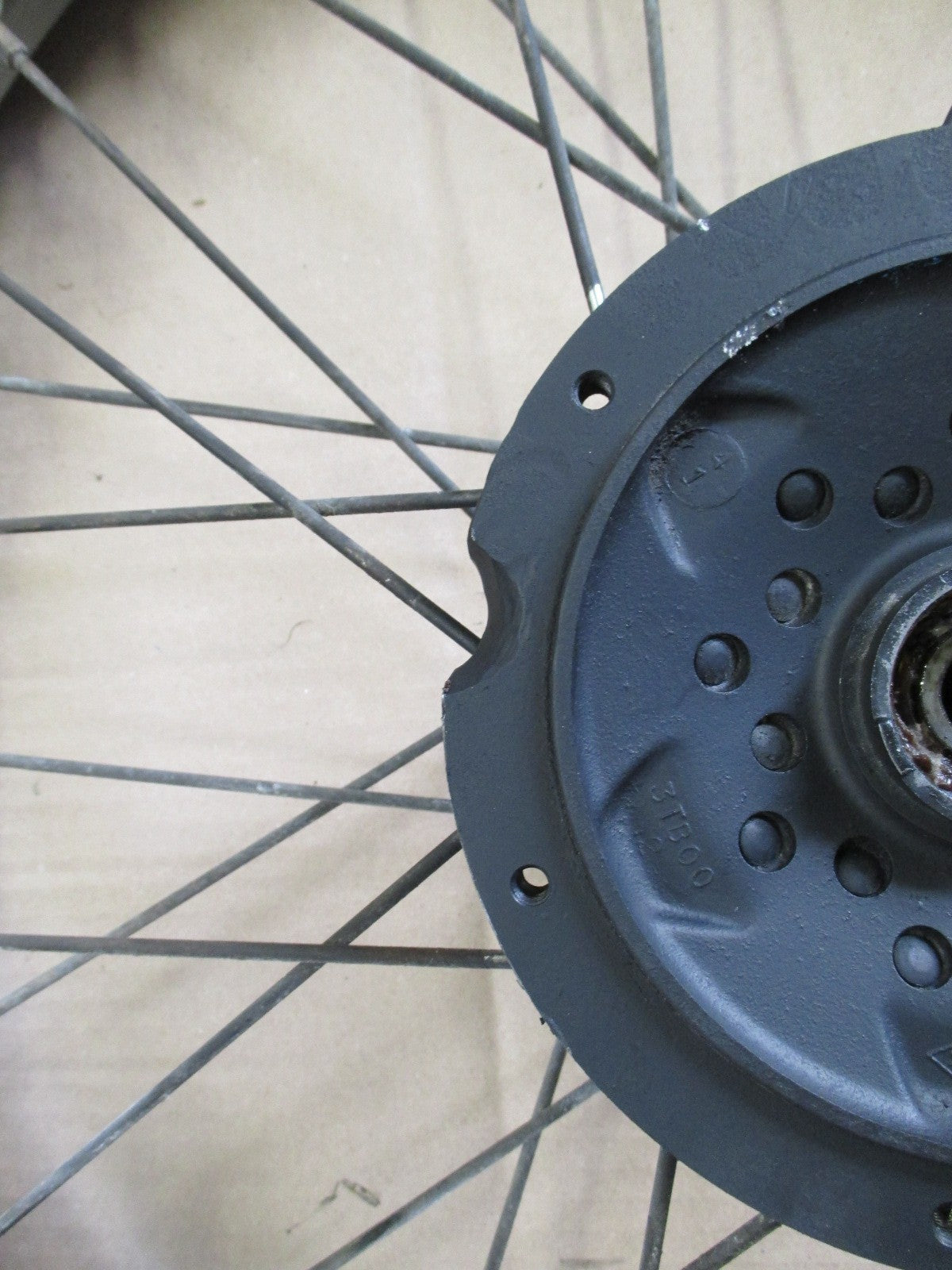 Roue avant pour Yamaha 600 XTE - 3TB - 4PT - DJ02
