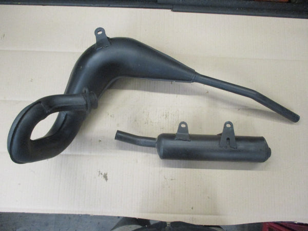 Pot de détente + silencieux absoption pour Kawasaki 125 KMX - MX125B