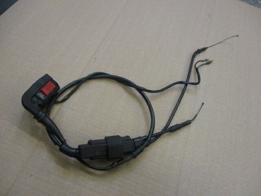 Cocotte droite + cables d'accélérateur pour Yamaha 125 DTLC - 34X - 1HR - 57U