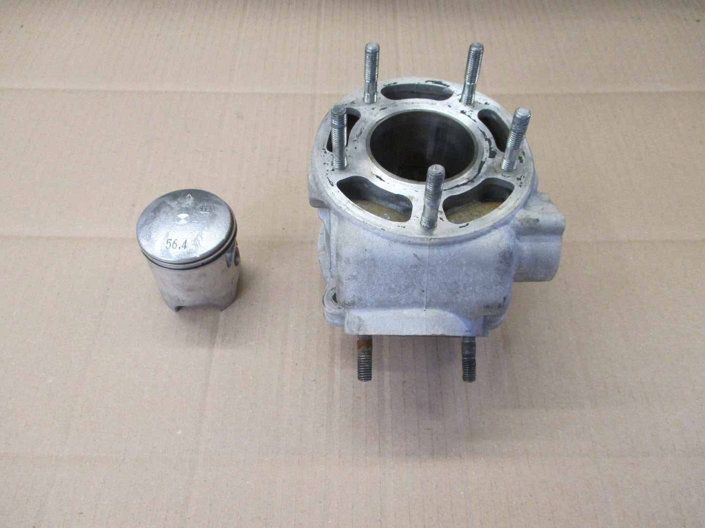 Cylindre / piston référence 3NC00 cote 56.40 mm pour Yamaha 125 DTR - 3BP