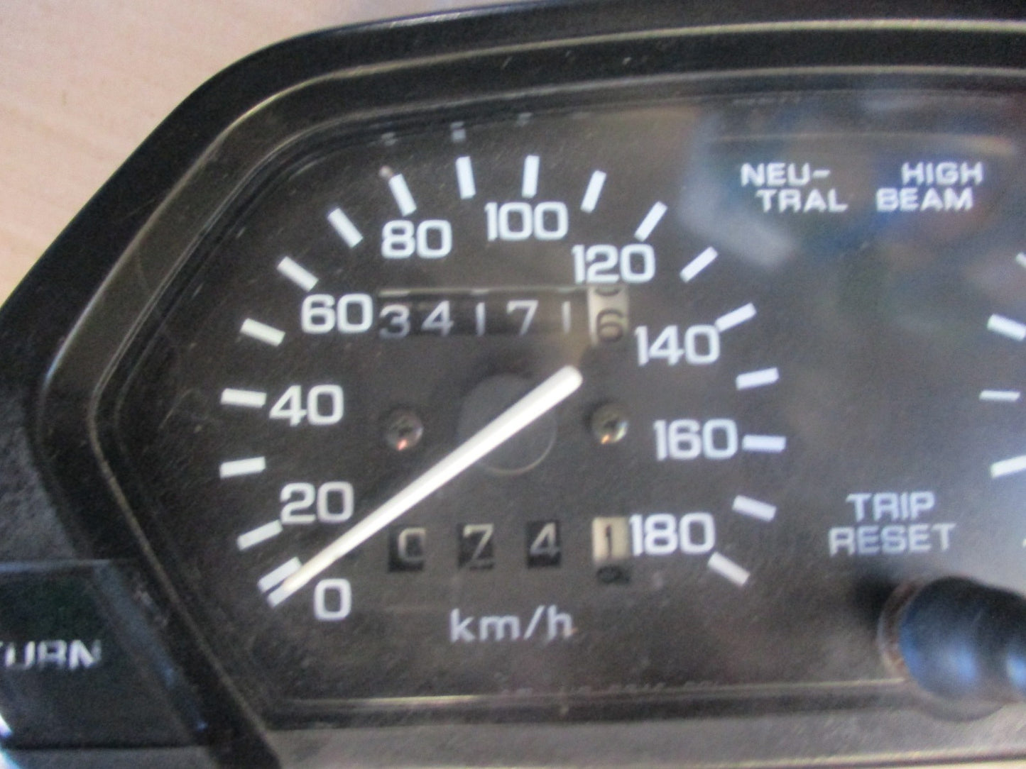 Bloc compteur compte tours pour Honda 650 NX Dominator - RD08A - 34171 kms