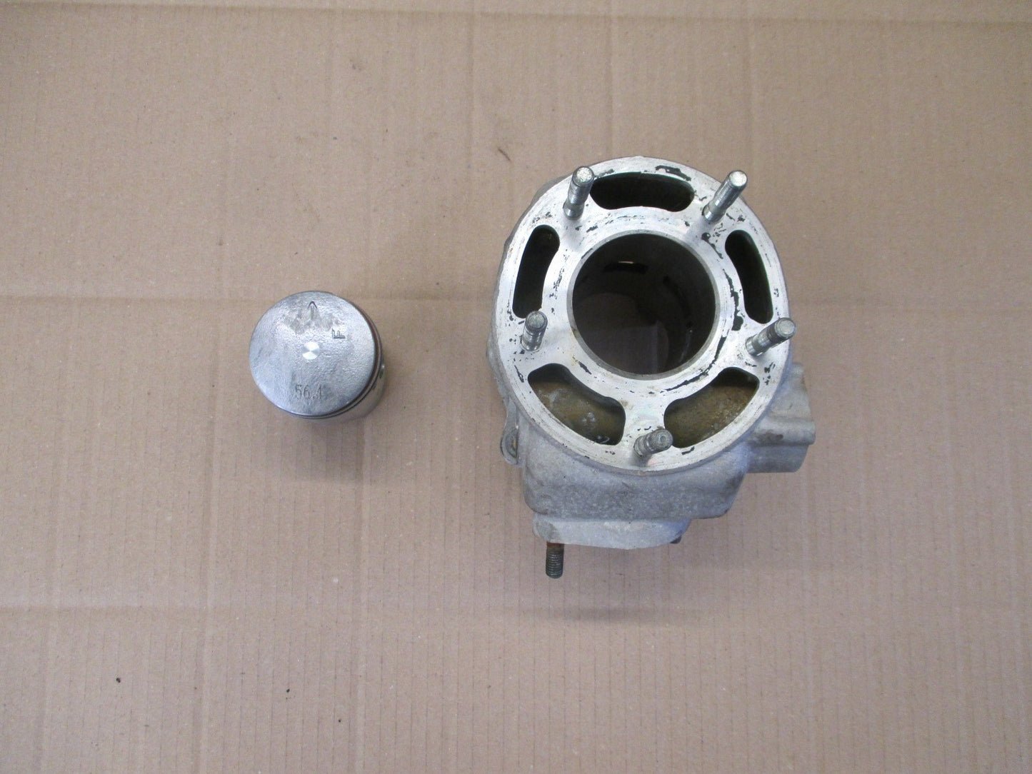 Cylindre / piston référence 3NC00 cote 56.40 mm pour Yamaha 125 DTR - 3BP