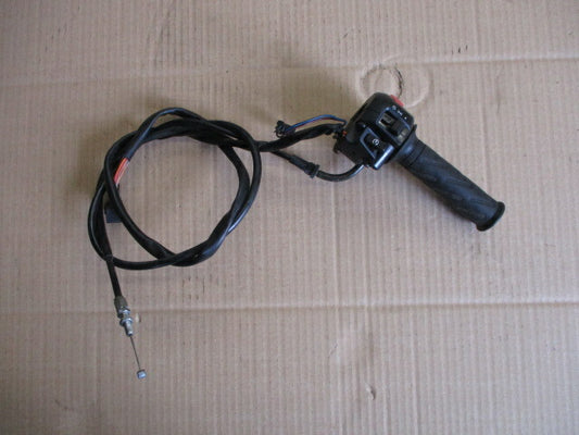 Poignée d'accélérateur + cable + cocotte droite pour Suzuki 125 GZ Marauder