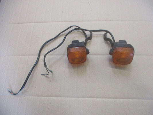 Clignotants avant pour Honda 125 XLR - JD04 - Modèle phare rond