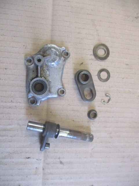 Mécanisme de sélection de vitesses + carter pour Yamaha 125 DTF - DTE - 1F9