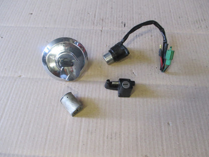 Nieman + bouchon + serrure casque + bloc direction pour Honda 125 CM - JC05