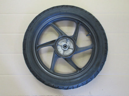 Roue arrière avec pneu peu roulé pour Honda 125 CBF - JC40A