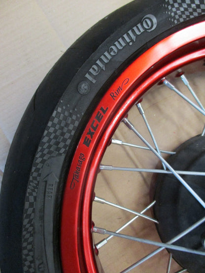 Roues EXCEL avec pneus jamais roulé Suzuki 650 DR - SP41A
