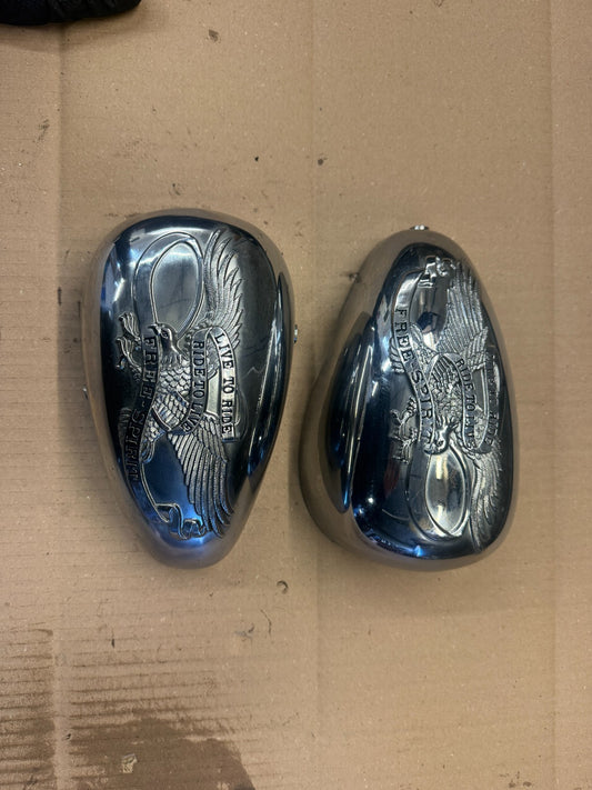 Caches boitiers de filtre à air FREE SPIRIT pour Yamaha 535 XV Virago - 2YL