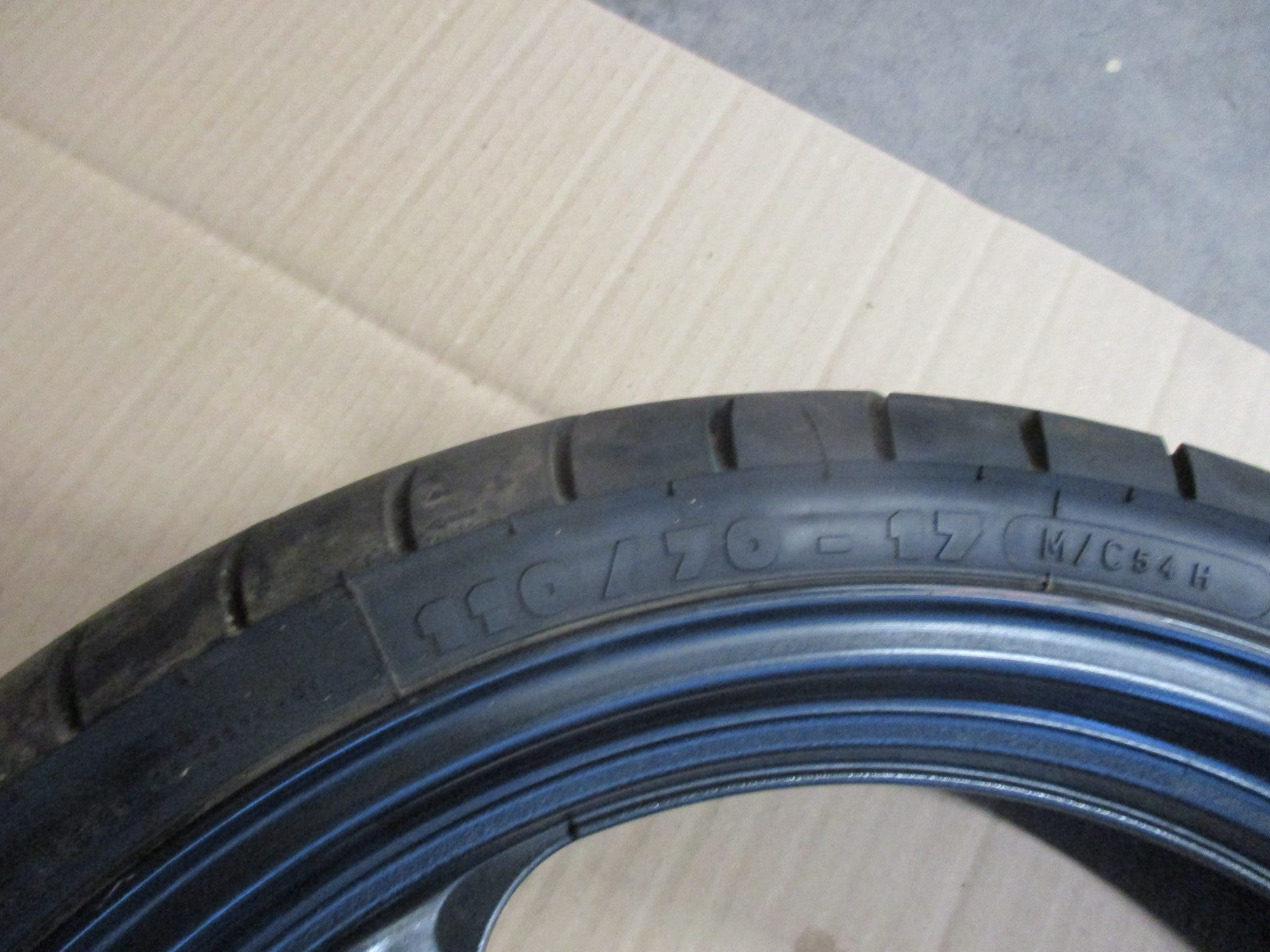 Roue avant et arrière avec pneu bon état pour Yamaha 125 TZR - 4FL