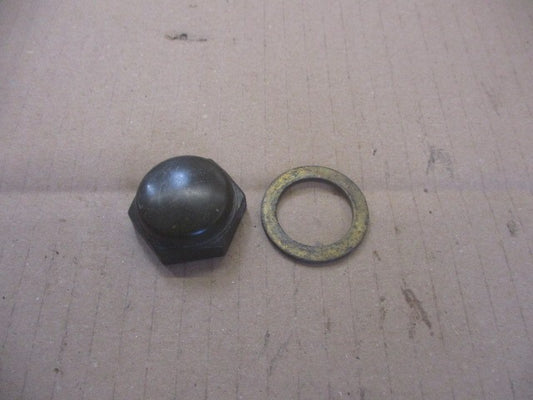 Ecrou supérieur de fourche + rondelle pour Suzuki 125 TSR - SF15A