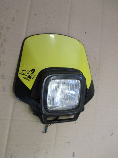 Tête de fourche + Phare ACERBIS pour moto cross trail enduro DTMX TY XLS autres