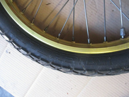 Roue avant avec pneu bon état Yamaha 600 XT Ténéré - 43F - 34L - 55W - 1VJ - 2KF