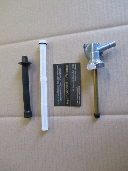 Robinet essence NEUF + filtre + levier commande Honda 125 XLV - Varadéro - JC32