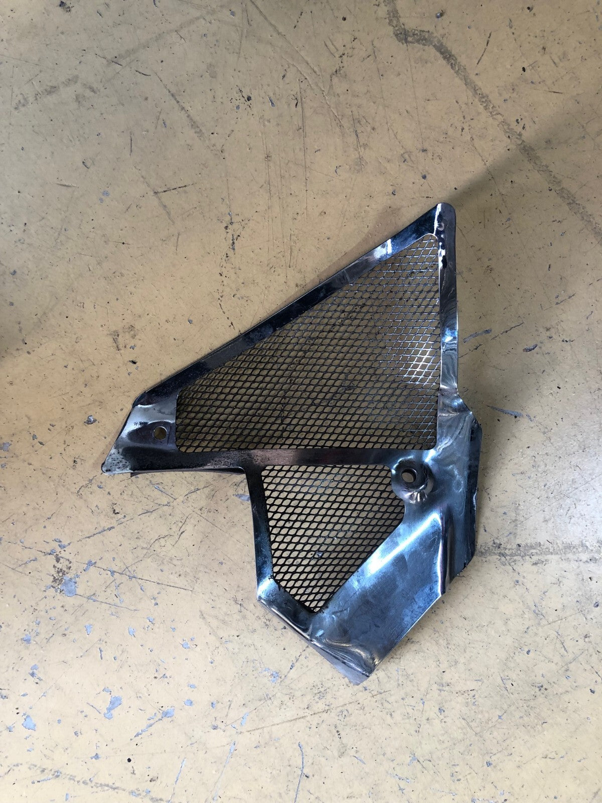 Grille avant gauche chromée pour Yamaha 750 FZX - 2JE