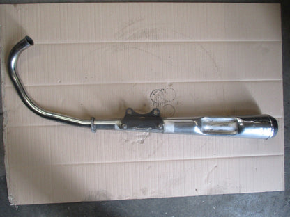 Pot d'échappement droit pour Honda 125 CBT - CB125T - 125 Twin