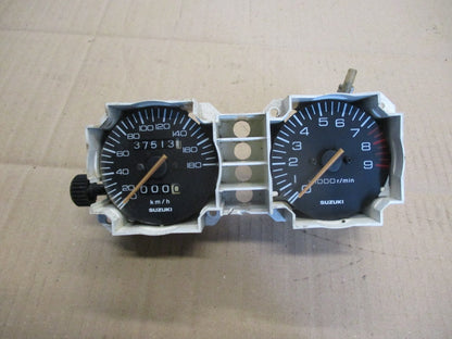 Bloc compteur compte tours 37513 kms pour Suzuki 750 DR - 800 DR - SR41A - SR42A