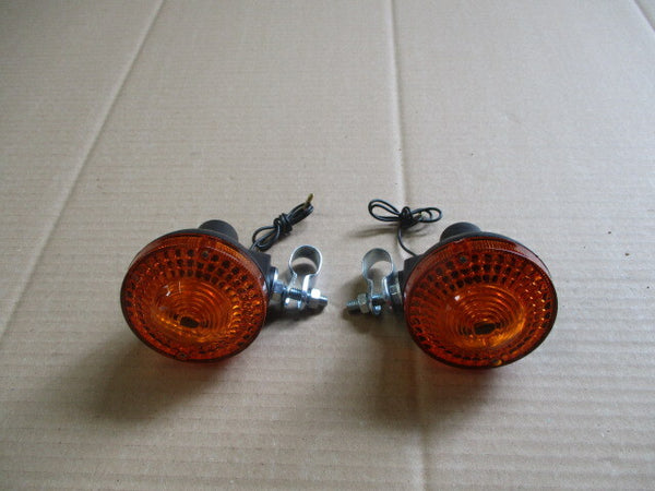 Clignotants avant NEUFS + ampoules 6V-21W pour Yamaha 125 DTMX - 2A8