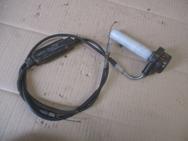 Poignée d'accélérateur + cables Yamaha 125 DTMX - 2A8