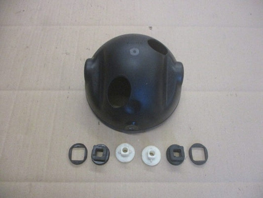 Cuvelage de phare + carrés plastique + caoutchoucs pour Yamaha 125 DTMX - 2A8
