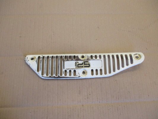 Grille pare chaleur de pot d'échappement pour Yamaha 125 TY