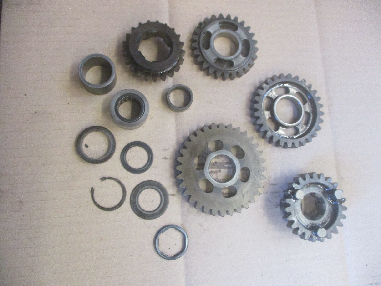 Pignons d'arbre secondaire de boite de vitesses pour Honda 500 XLR - PD02