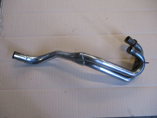 Collecteur d'échappement chromé pour Suzuki 600 DR - SN41A