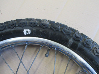 Roue arrière avec pneu en bon état pour Suzuki 50 TS - ER21 - 5XAP