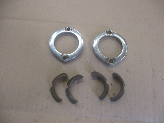 Collerettes + demis coquilles d'échappement pour Honda 125 CM - JC05