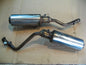Silencieux d'échappement pour Honda 650 SLR - RD09