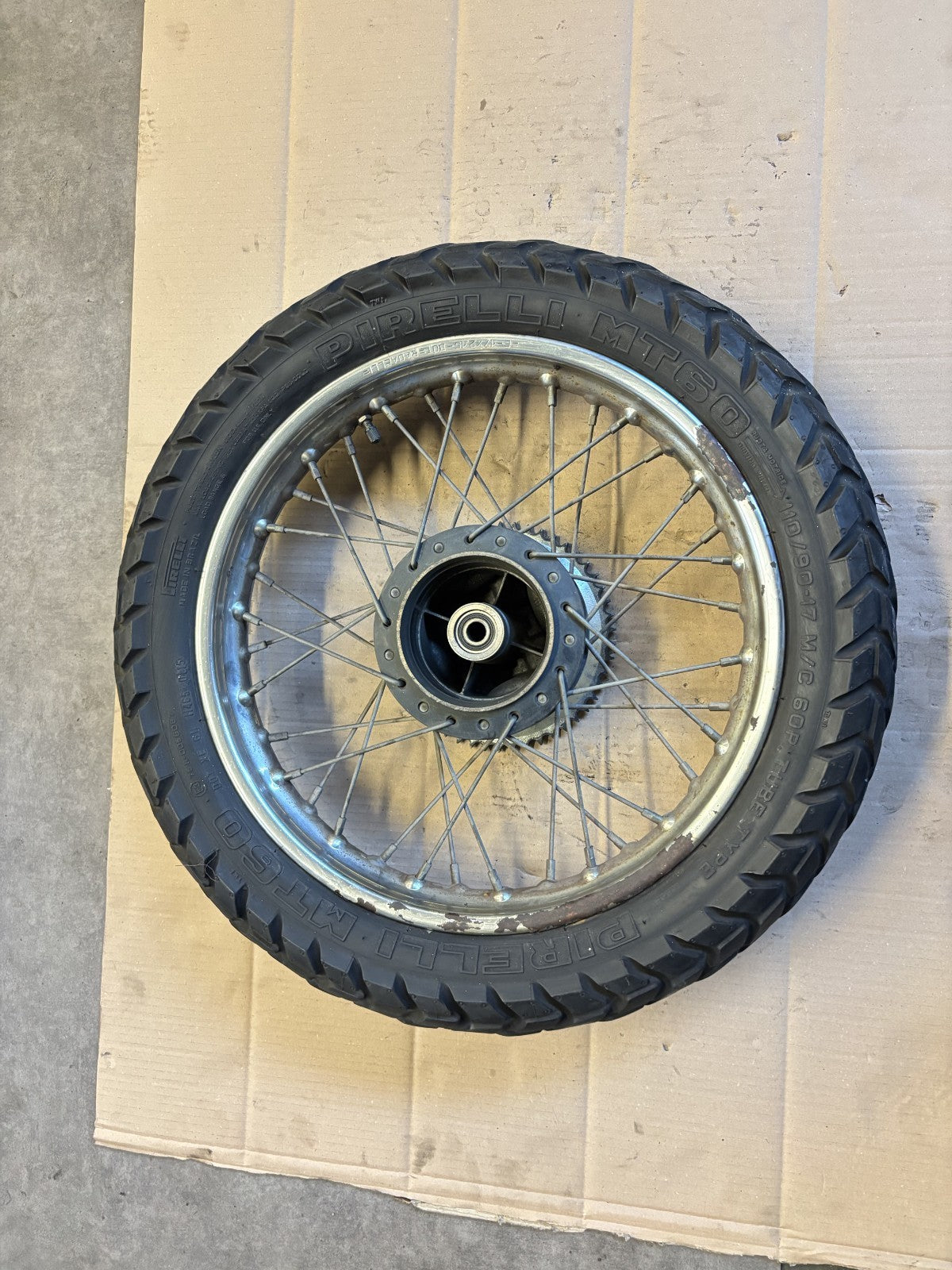Roue arrière pour Honda 125 CLR - City Fly - JD18A