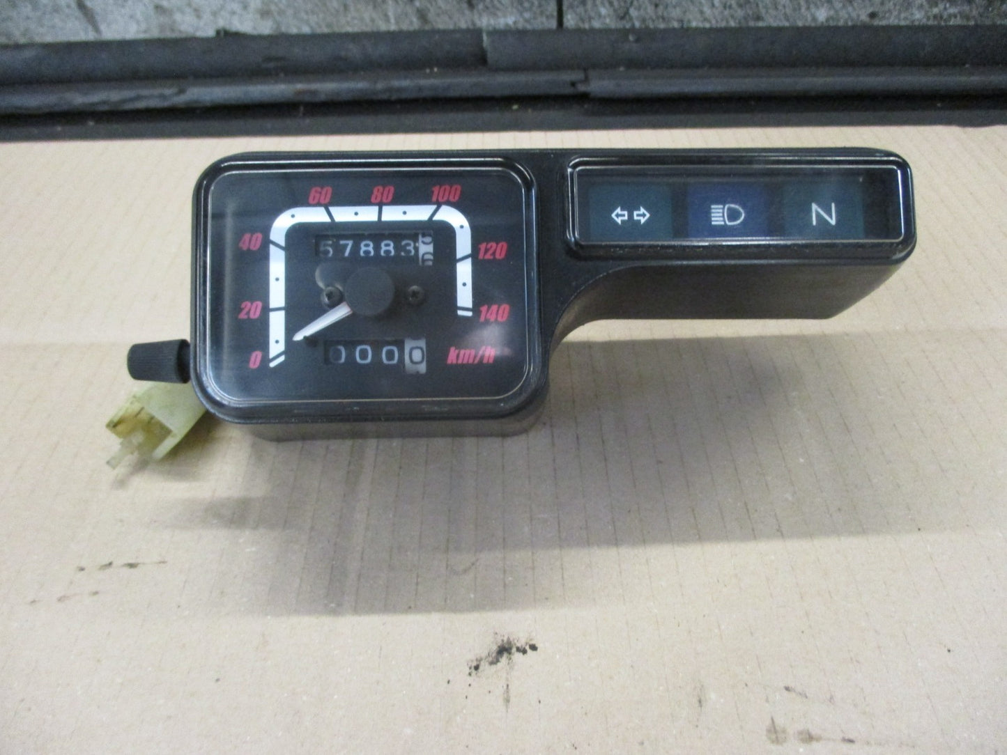 Bloc compteur 57883 kms pour Honda 125 XR - JD19A - JD1911