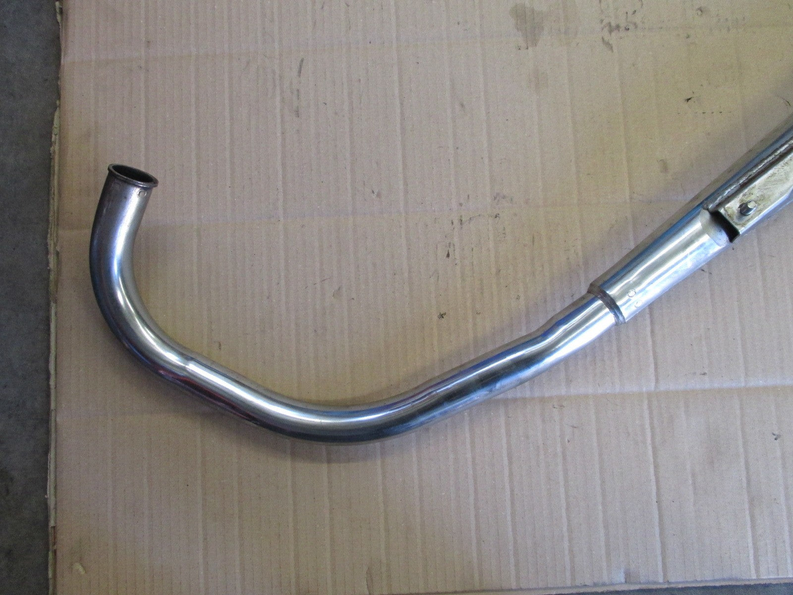 Pot d'échappement droit SANKEI 2022 pour Honda 125 CBT - CB125T - 125 Twin