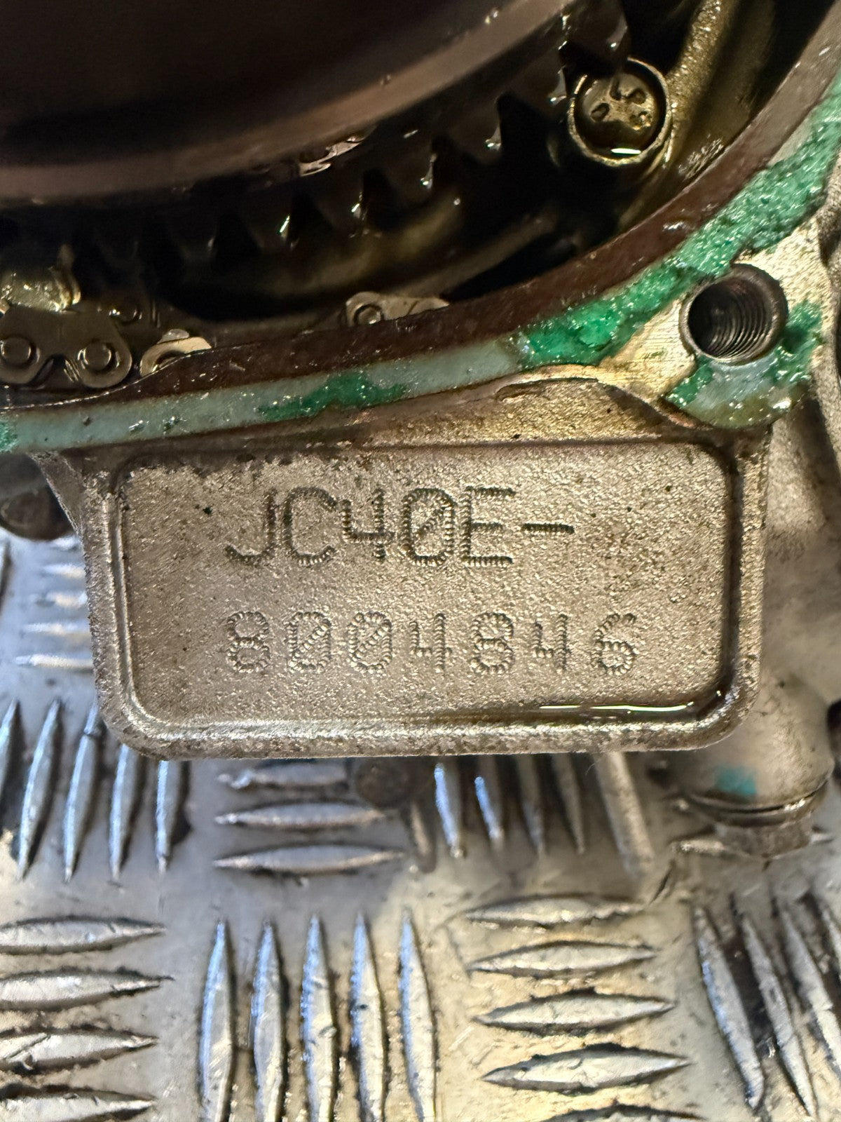 Bas moteur pour Honda 125 CBF - JC40A